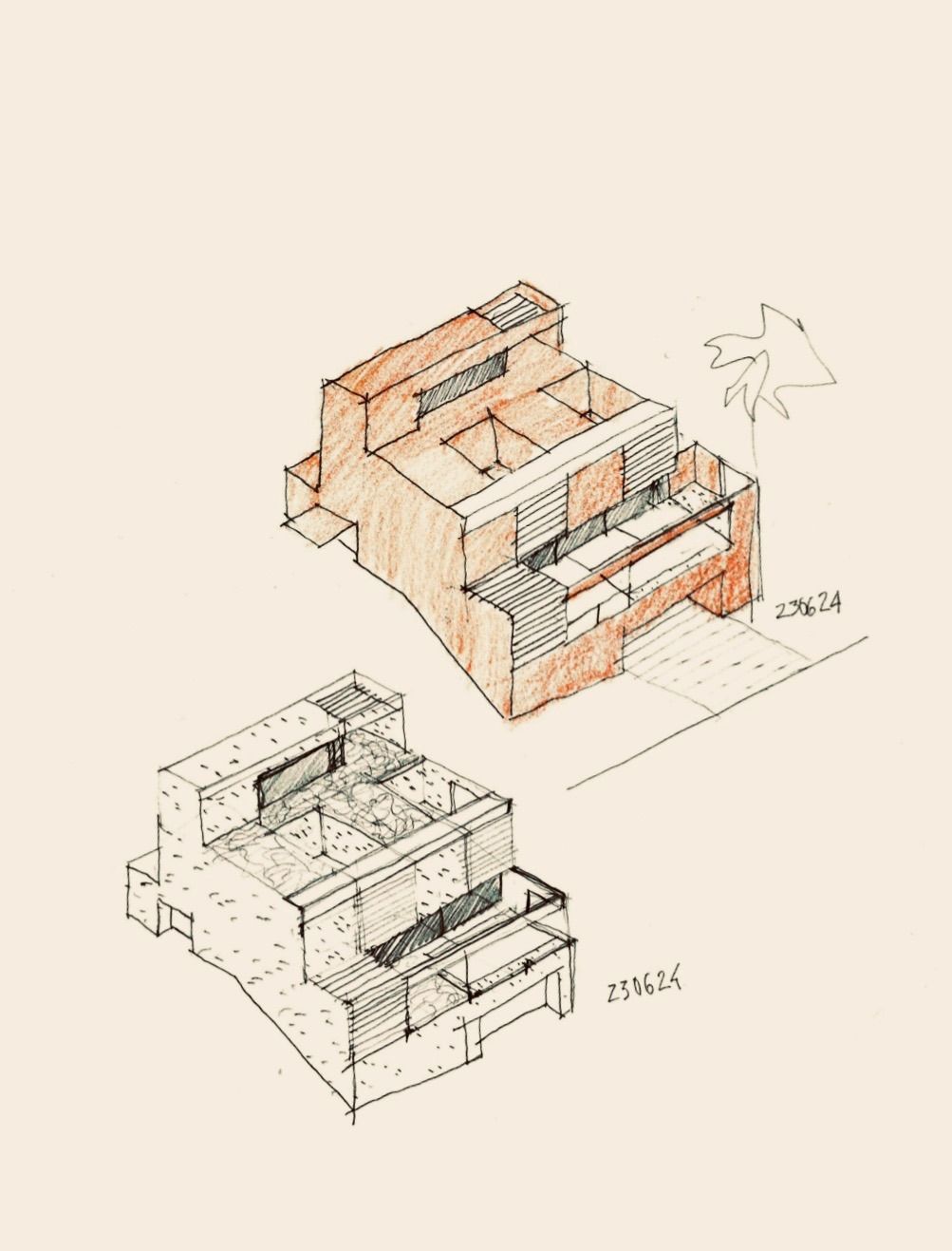 7 Croquis Eustaquio Martínez