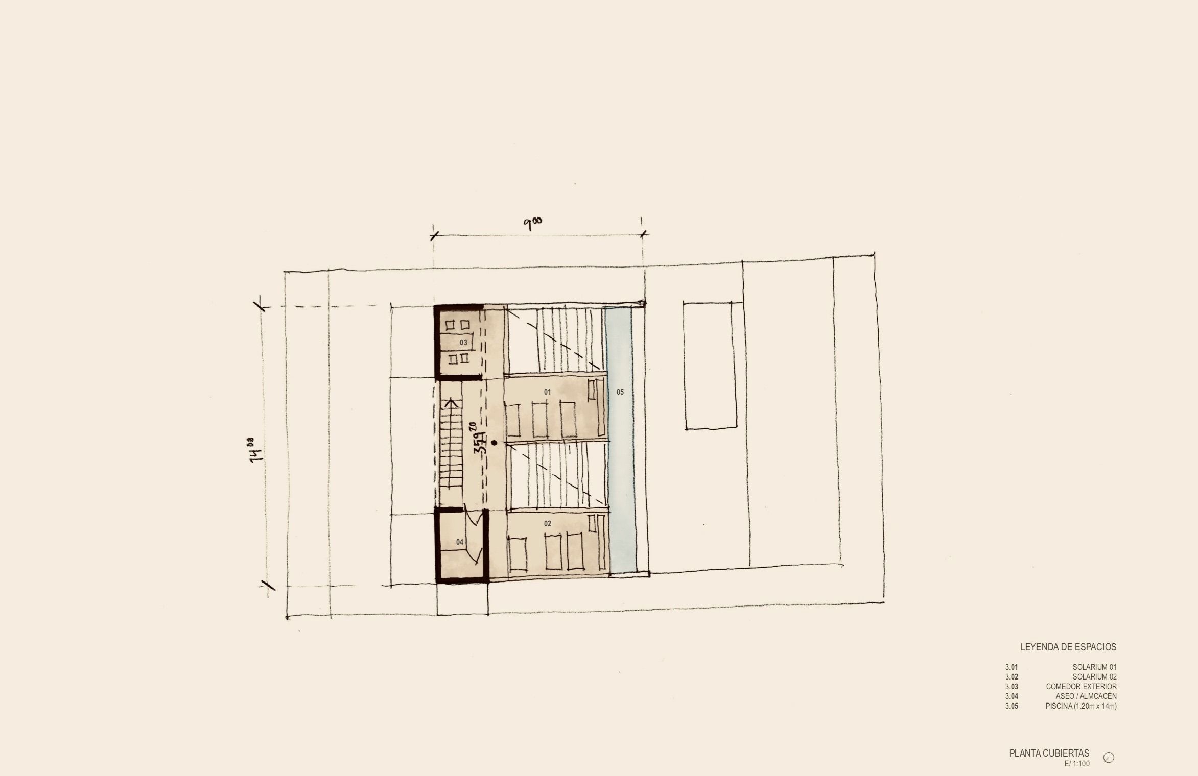 11 Croquis Eustaquio Martínez