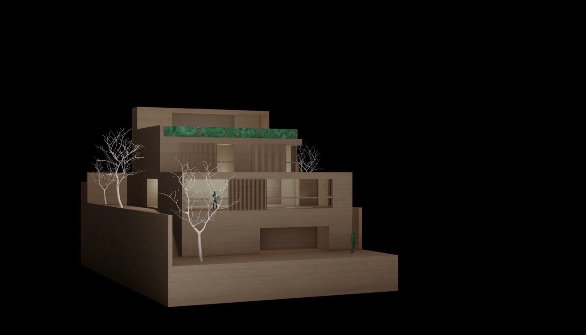 15 Estudio de volúmenes y fachadas ... maquetas digitales