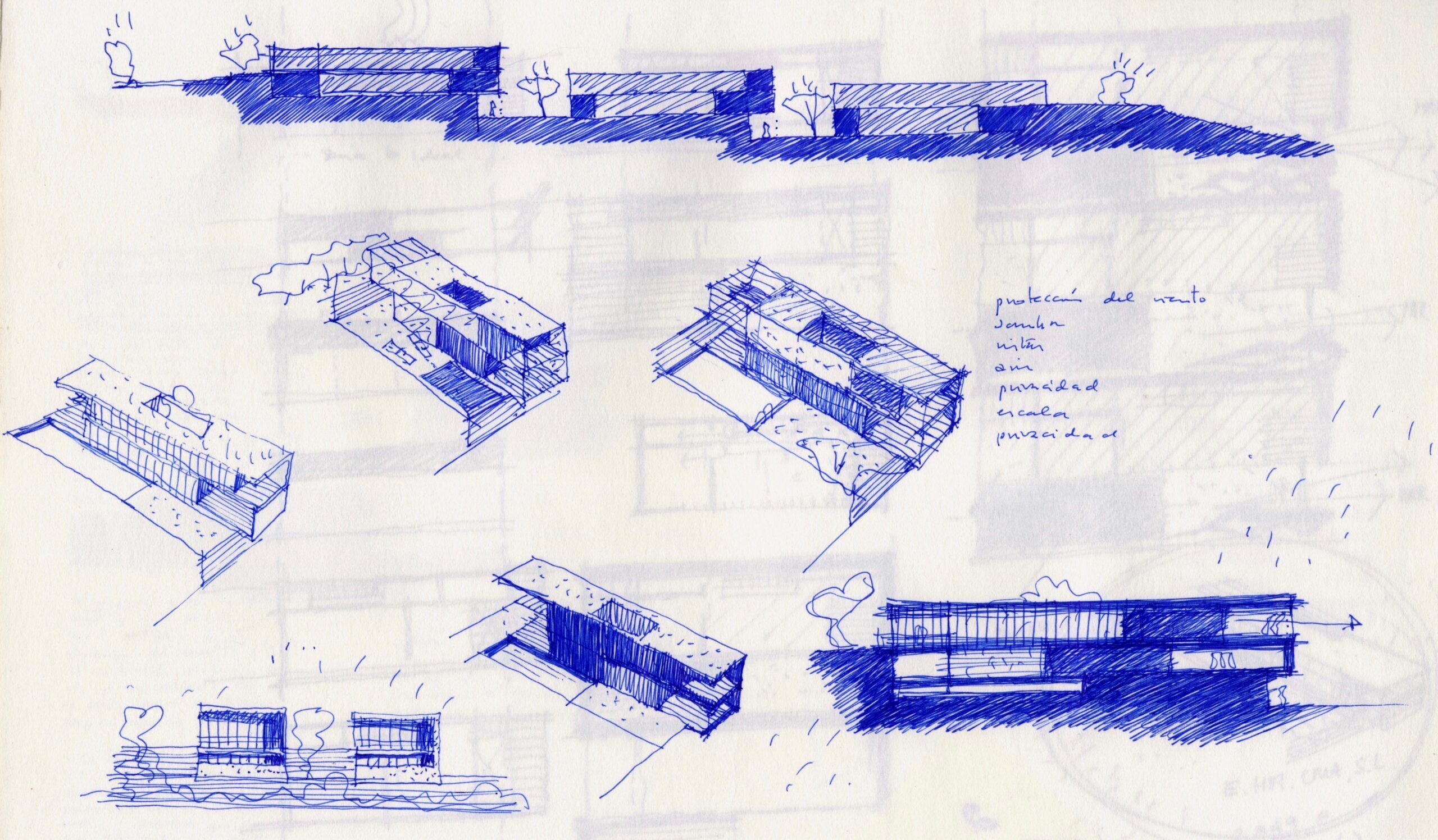 08 Croquis con las unidades escalonadas